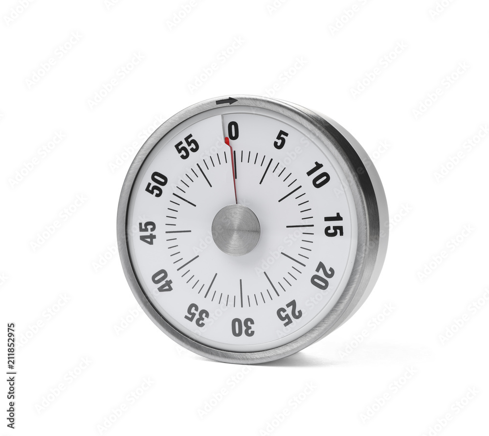 Modern stopwatch on white background. Time concept Modern stopwatch on white background. Time concept