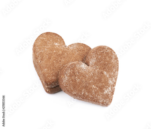 Wallpaper Mural Chocolate ginger cookie isolated Torontodigital.ca