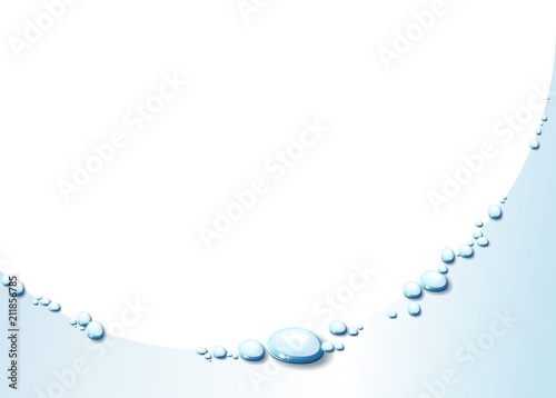 water background with bubbles