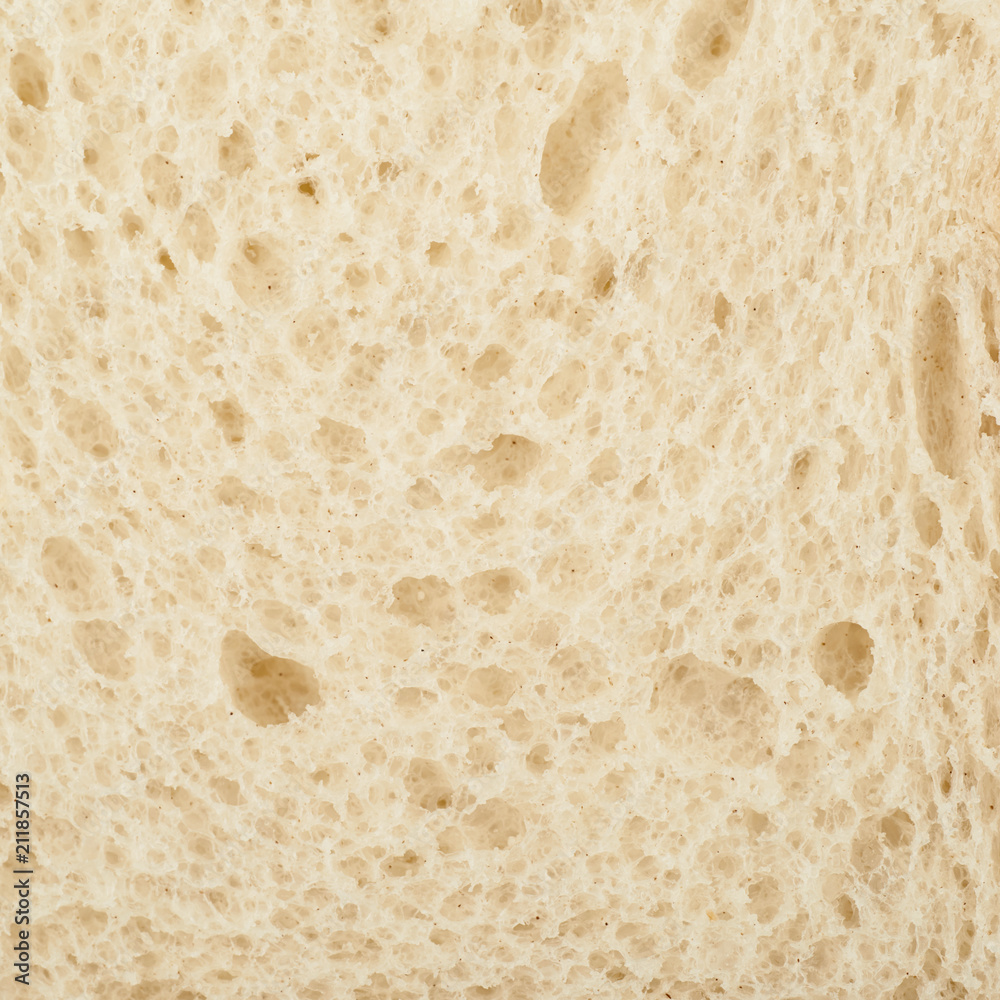 White bread texture fragment