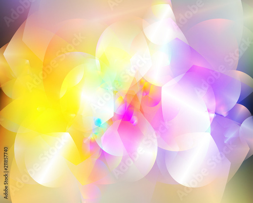 Abstract vector texture composed of simple elements