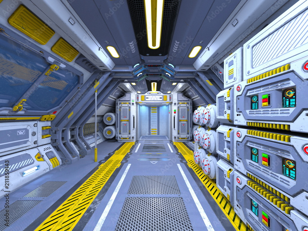 Obraz premium 宇宙ステーション