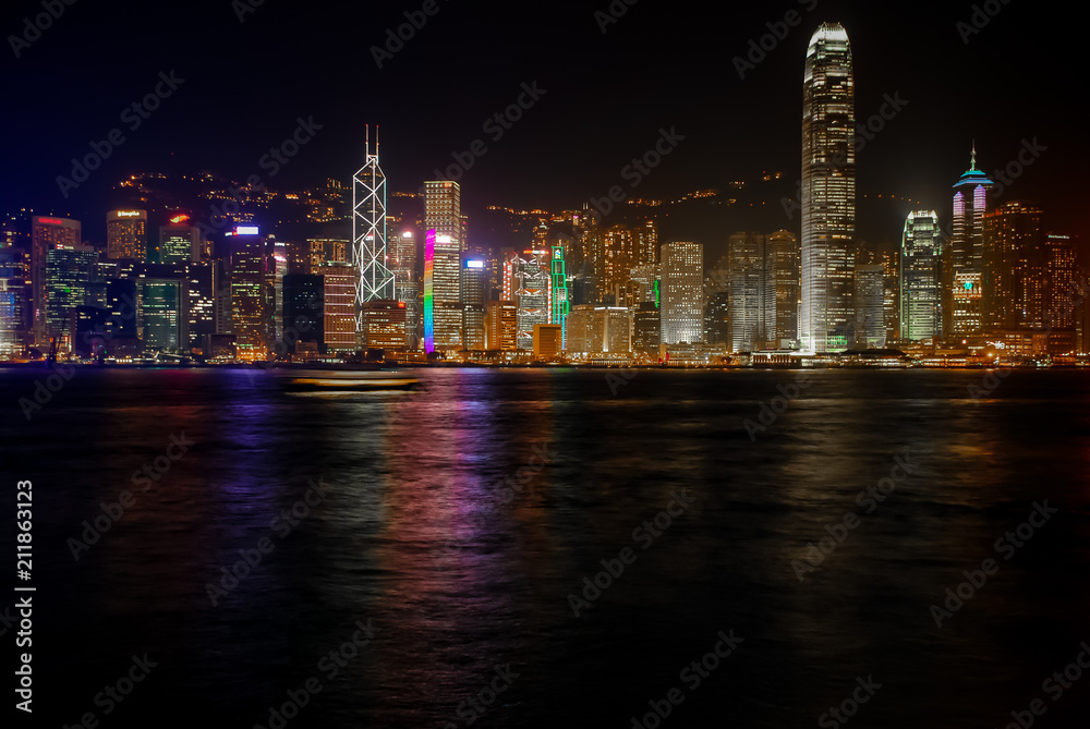 Obraz premium Hong kong lights
