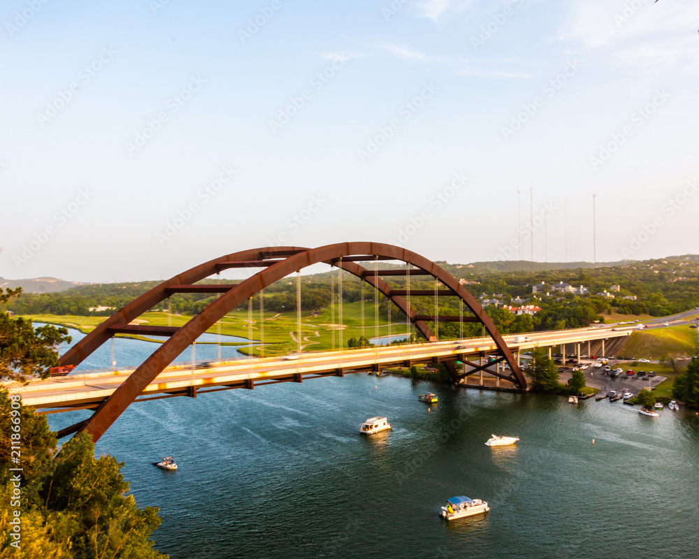 Fototapeta premium Pennybacker Bridge 3 Austin Texas
