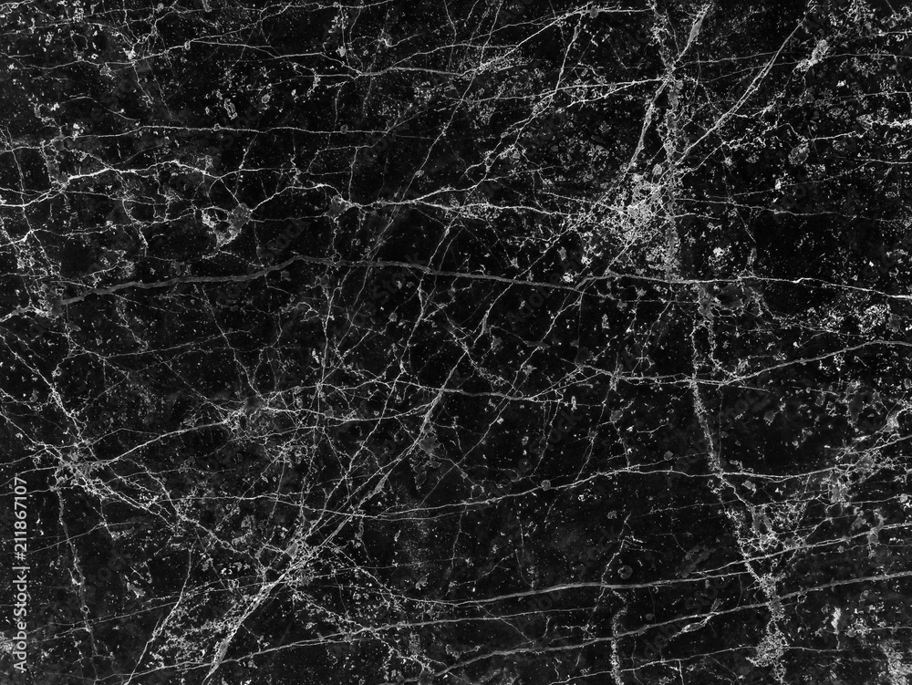 Black marble texture and background.