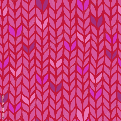 seamless knit pattern