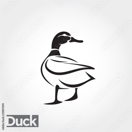 duck, goose, swan logo art