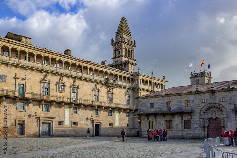 Obraz premium サンティアゴ・デ・コンポステーラ