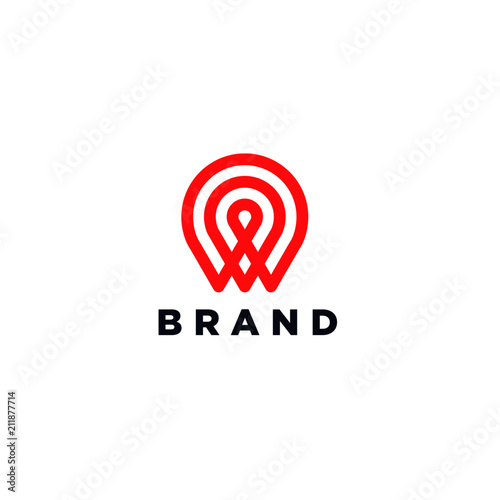 Pin Target Logo.