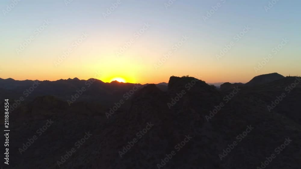 custom made wallpaper toronto digitalAerial Footage of Arizona Sunset in Mountain Range
