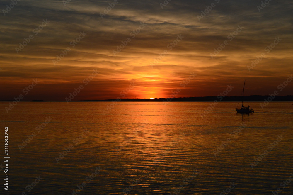 sunset photograph