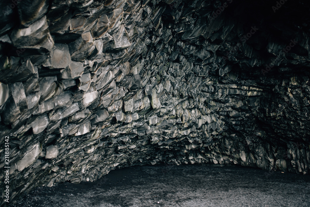 Fototapeta premium Black Sand Beach - Iceland