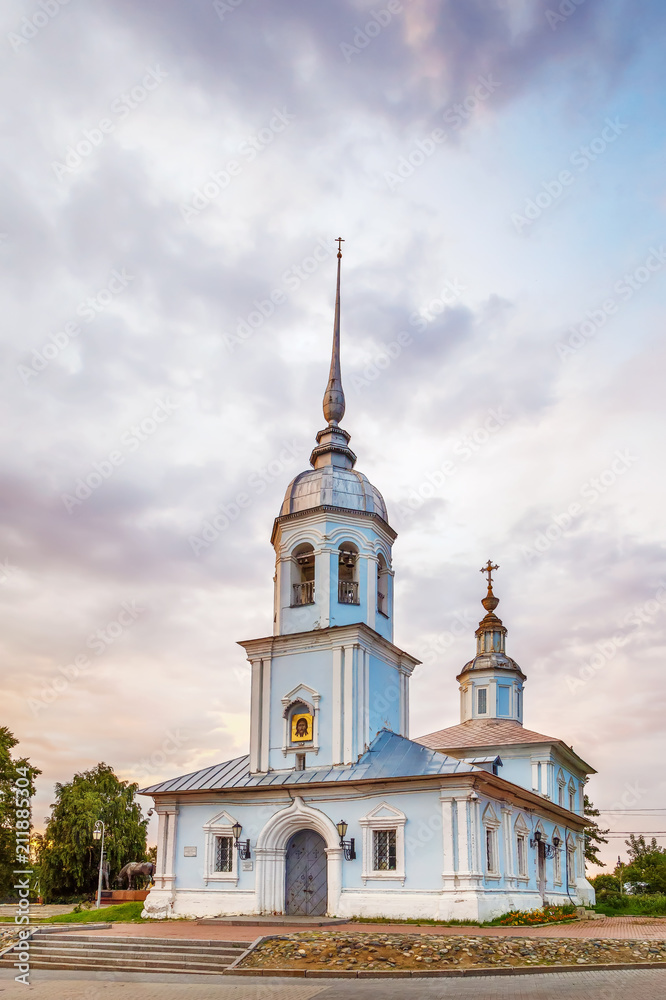 Obraz premium Alexander Nevsky Church, Vologda, Russia