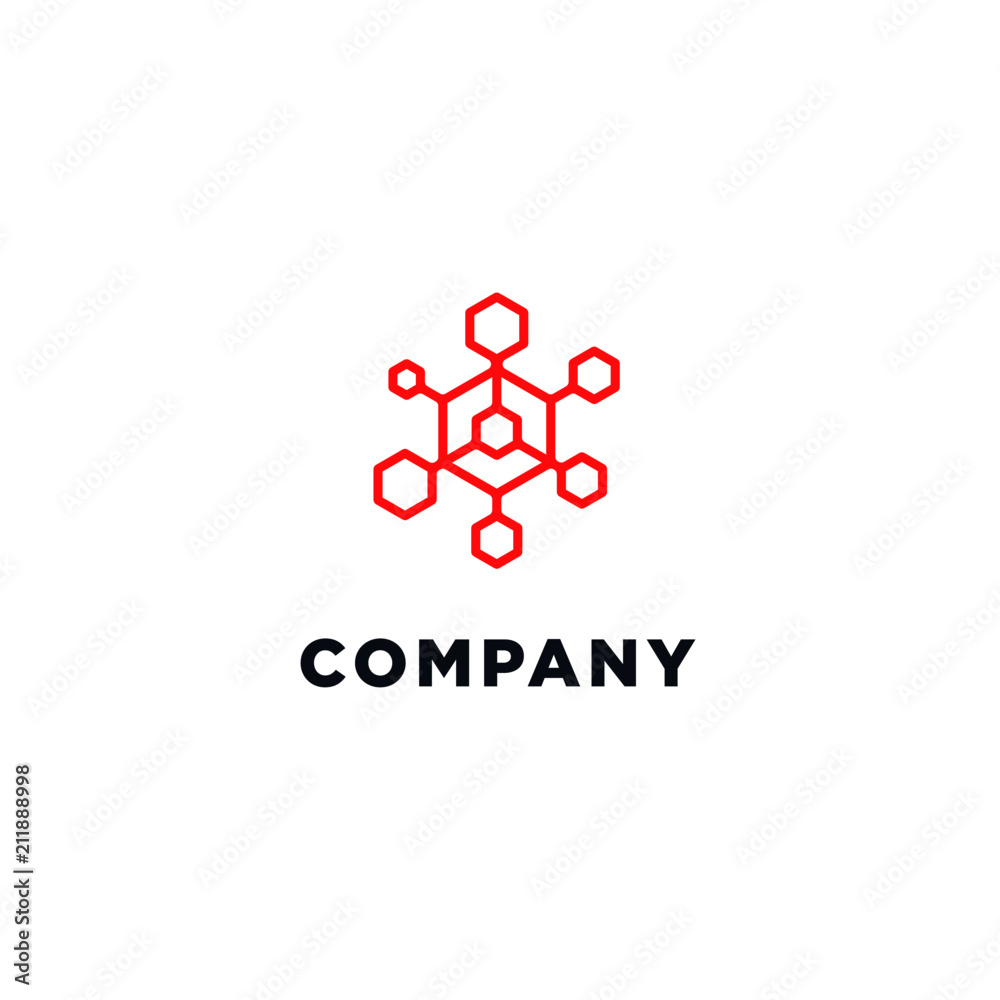Hexagon Conection Logo