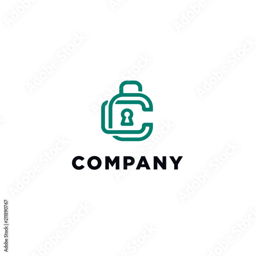 Smart Security Letter C Logo