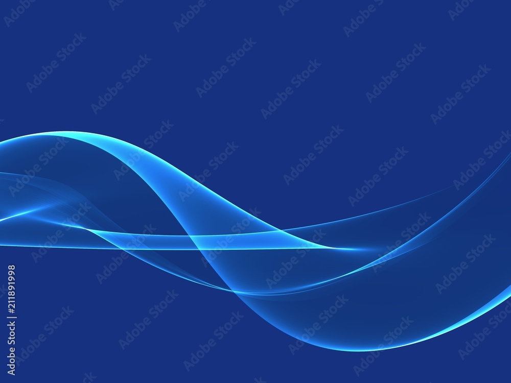 Abstract Soft Color Blue Wave Background Abstract Soft Color Blue Wave Background