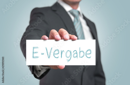 E-Vergabe (neues Gesetz)