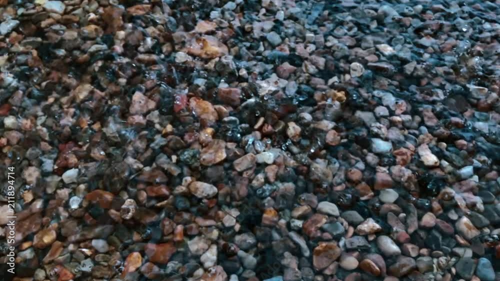 Raindrops over rocks. Slow motion. 120 fps. Raindrops over rocks. Slow motion. 120 fps.