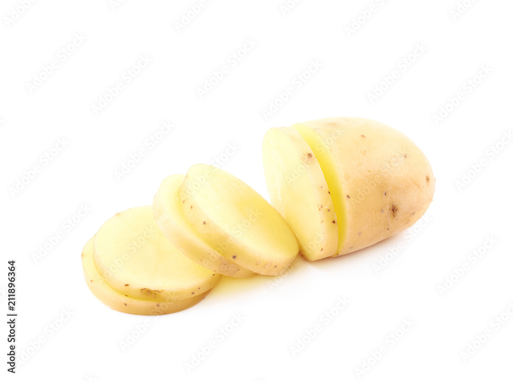 Raw potato composition isolated