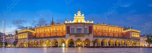 Fototapeta Sukiennice nocą, Rynek Główny, Kraków, Polska