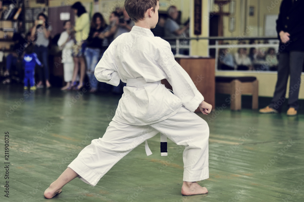 Kids of karate. Training and exam in karate. Kids of karate. Training and exam in karate.