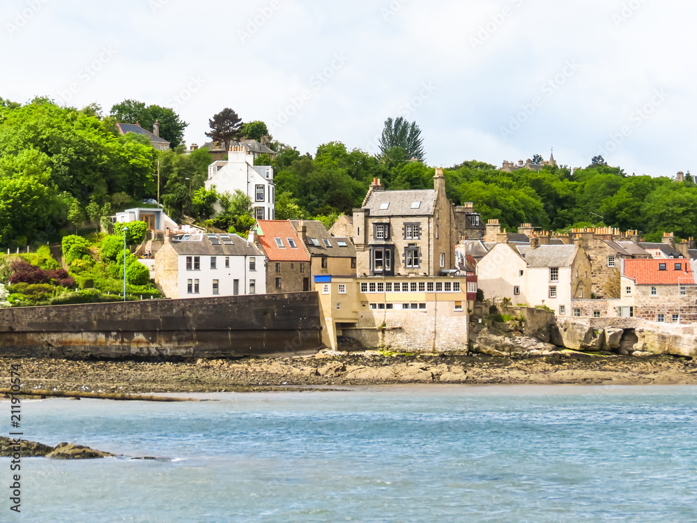 Coast of the Firth of Forth. Edinburgh, Scotland