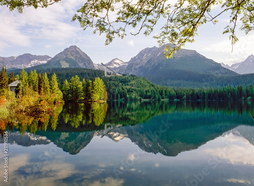 Lake in High Tatra Mountains, Slovakia