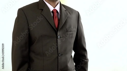 Wallpaper Mural Businessman holding white card with Sell sign Torontodigital.ca