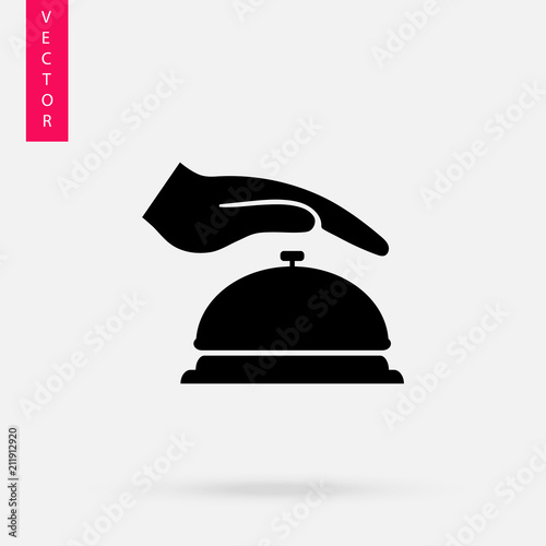 Hotel bell icon.