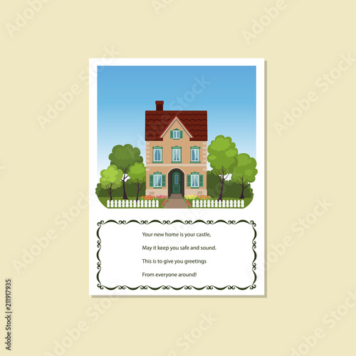 Card Invitation house-warming party