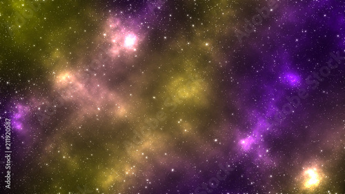 Deep space. Star space texture. The Far Galaxy