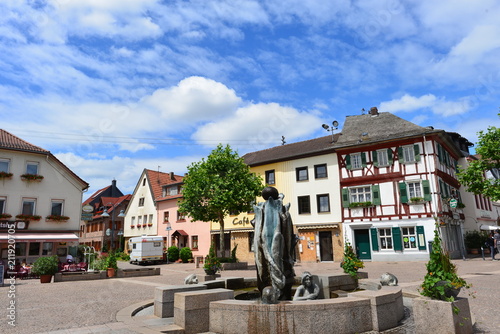 Marktplatz Bad Sobernheim in Rheinland-Pfalz photo