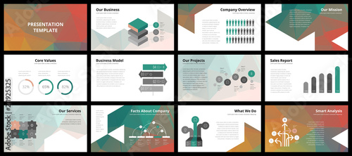 Business presentation templates