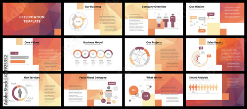 Business presentation templates
