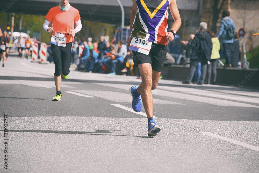 Marathon Läufer