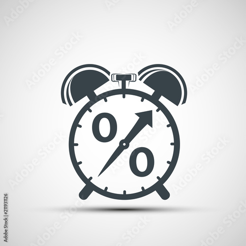 Money loan logo and financial stock exchange