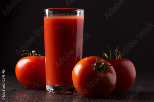 Fresh tomato juice