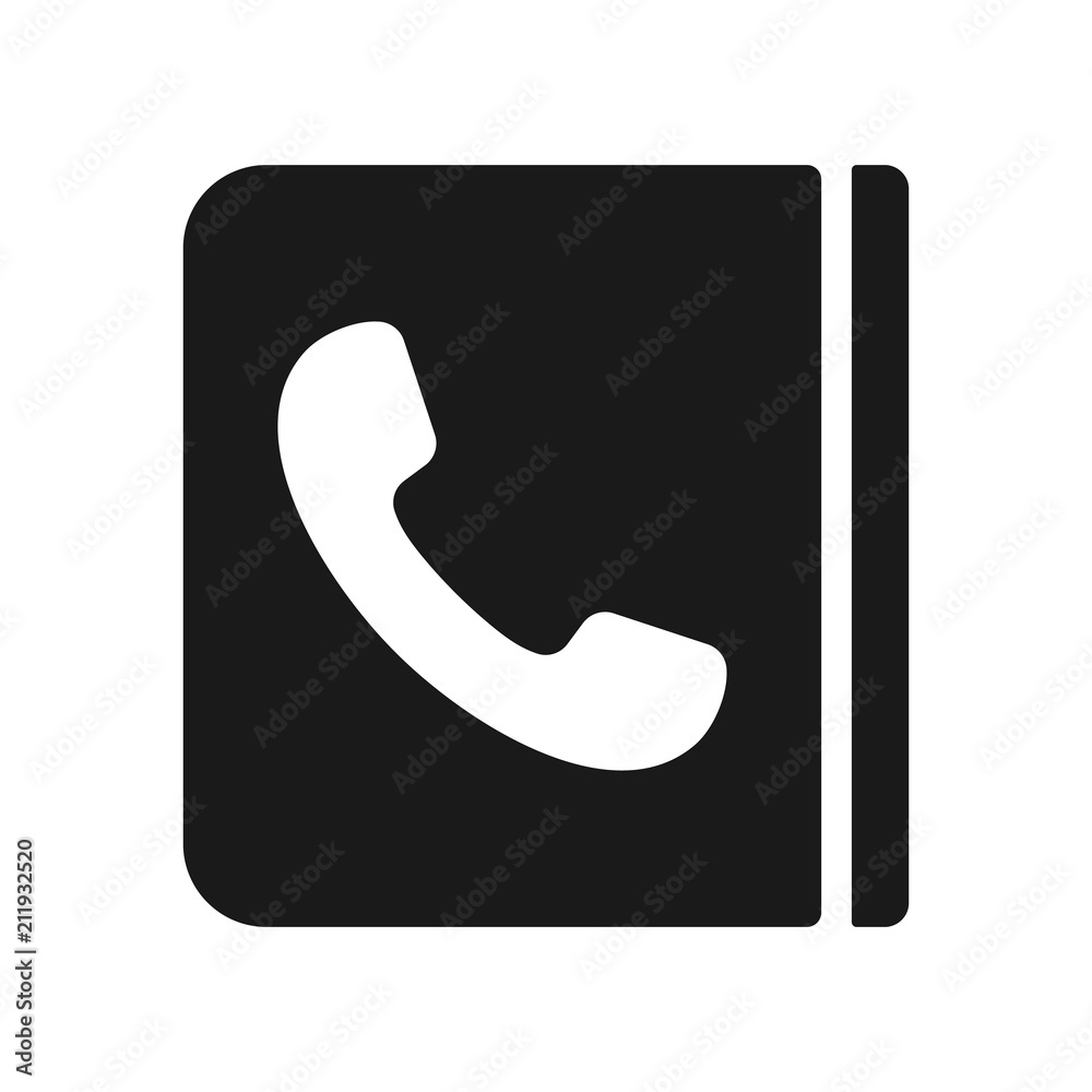 phone number directory contact. Vector app phone number directory contact. Vector app