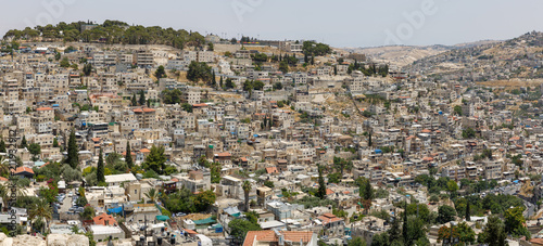 Panorama of neighborhoods of East Jerusalem © Vladimir Liverts