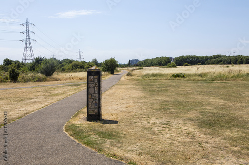 Tottenham Marshes in London