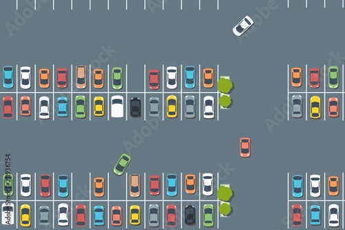 Vector parking lot