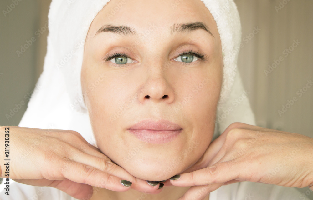 chin-line tightening. face line correction chin-line tightening. face line correction
