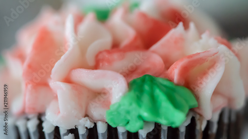 Pink Cupcake Icing 