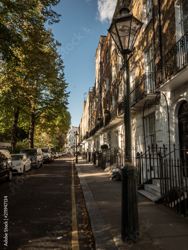 Kensington side street, London