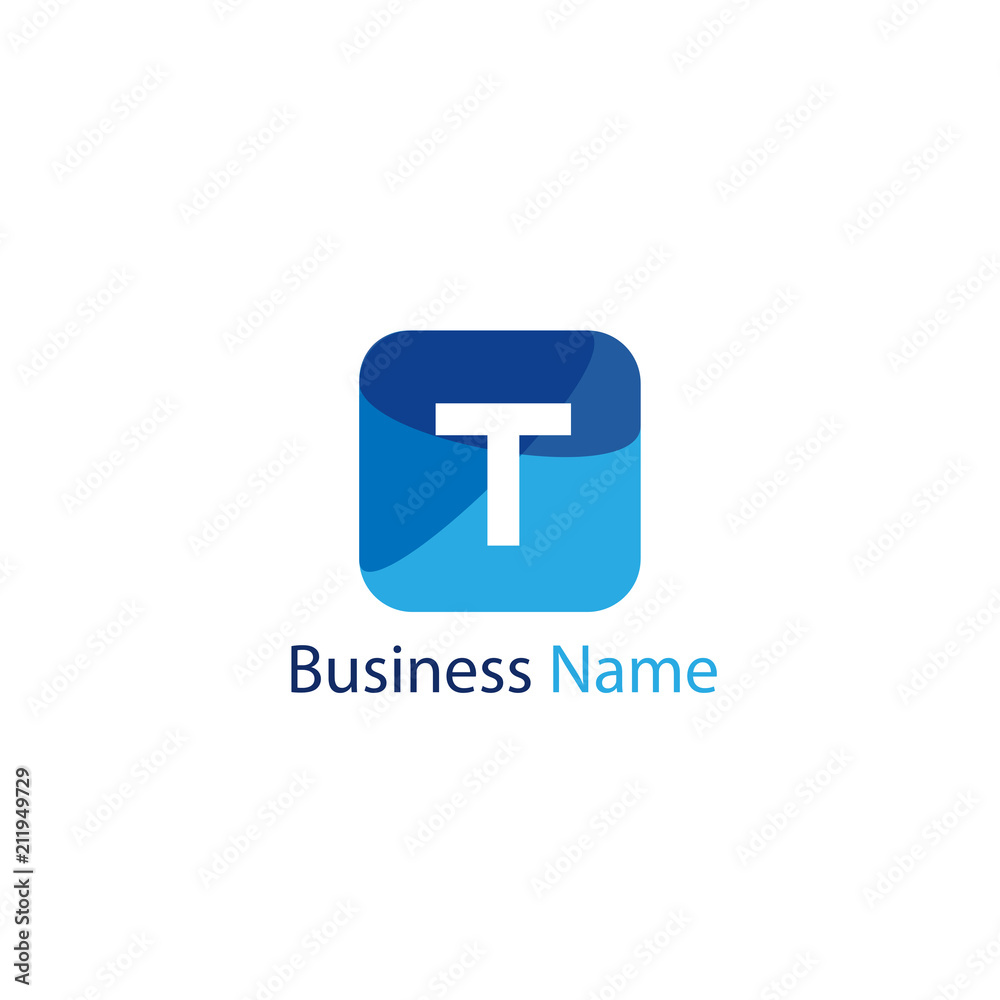 Letter T Logo Template Design