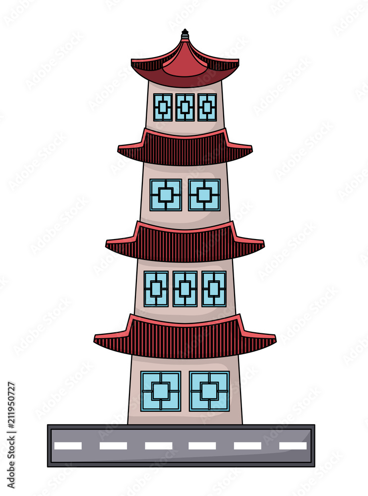 South korea design with seoul tower icon over white background, vector illustration South korea design with seoul tower icon over white background, vector illustration