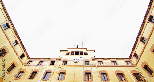 Canvas Print Cárcel de La Modelo en Barcelona, Catalunya, España