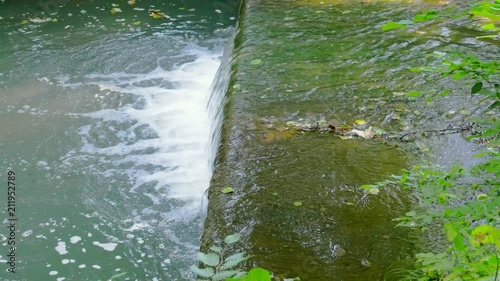 A river with a swing background video