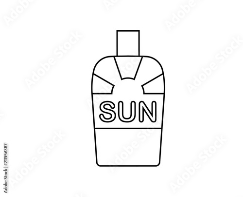 vector emoji objects camping vacation icon isolated