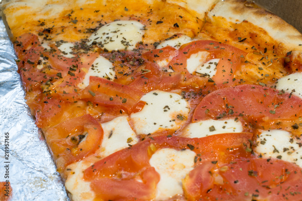 Pizza close up Pizza close up